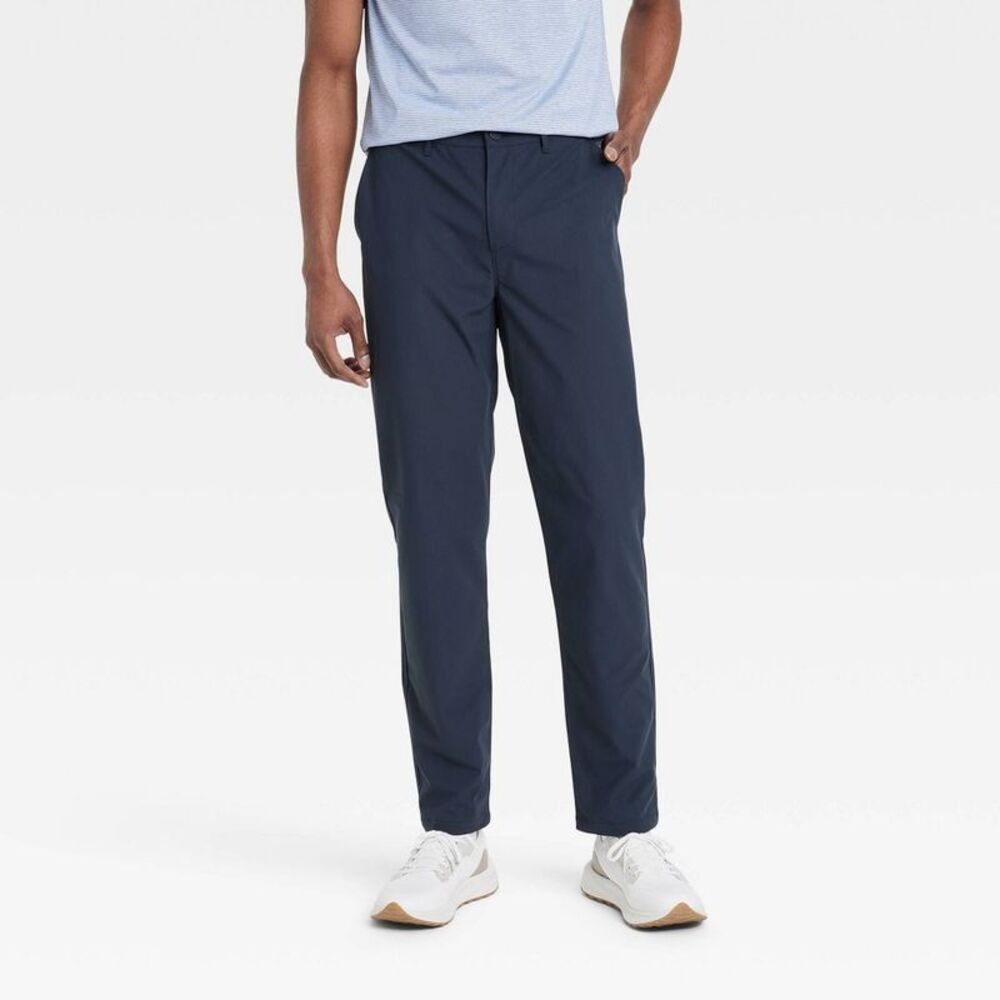 All In Motion - Men's Lifestyle 360 Trouser Pants - All In Motion  Dark Blue